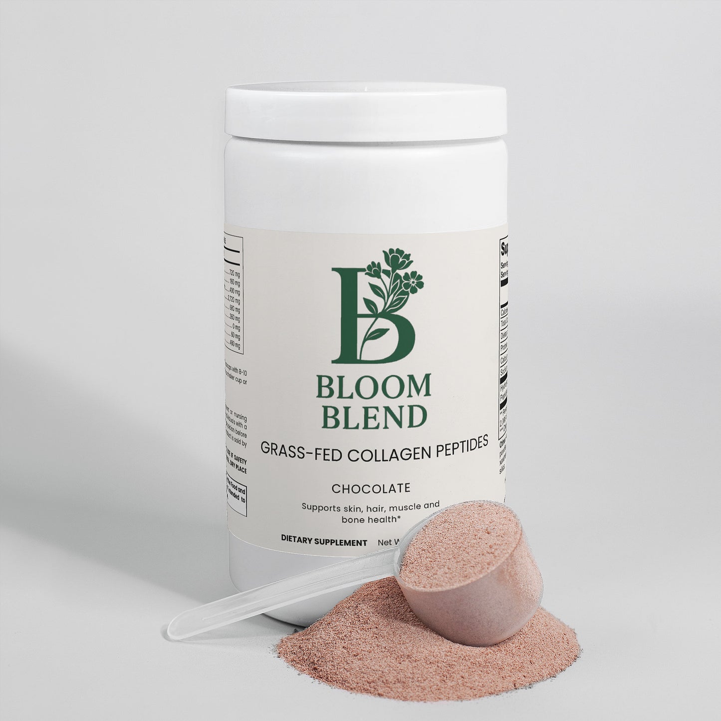 Grass-Fed Collagen Peptides Powder (Chocolate)