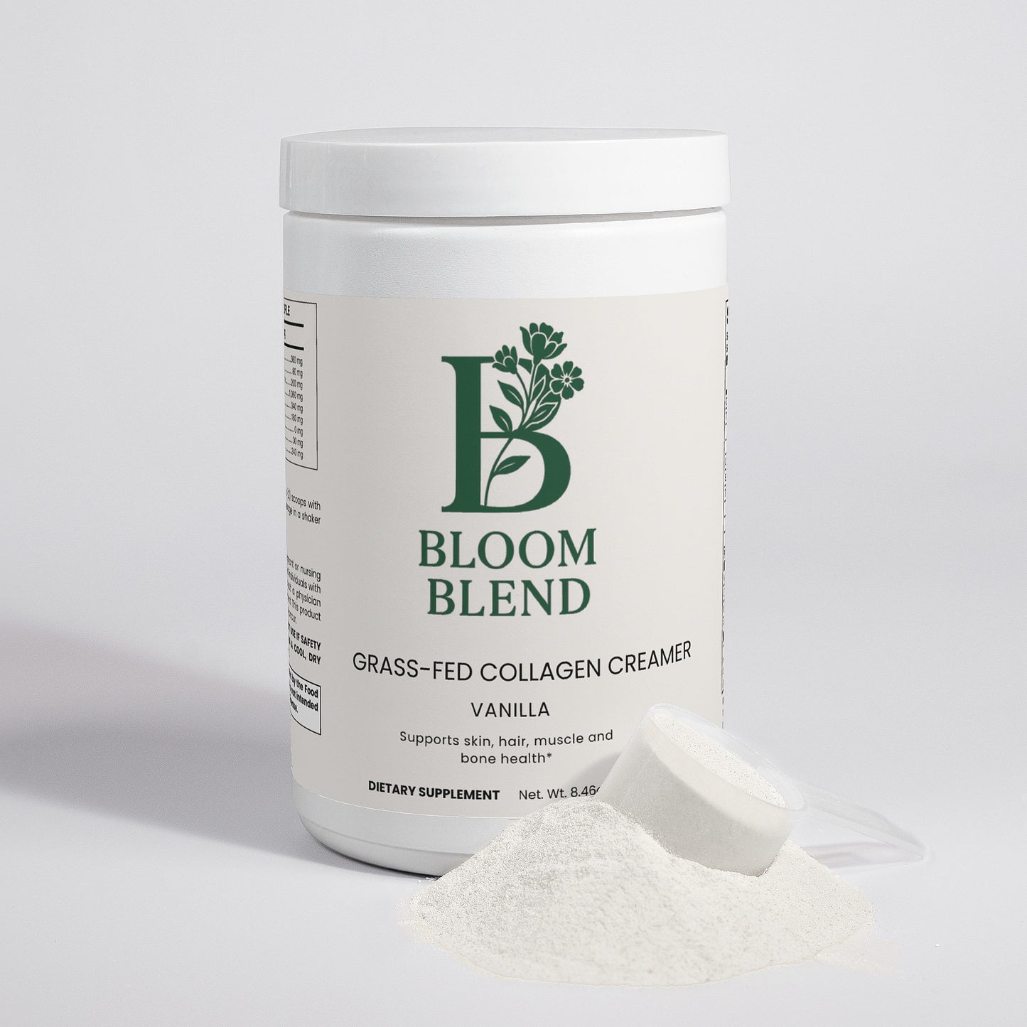 Grass-Fed Collagen Creamer (Vanilla)